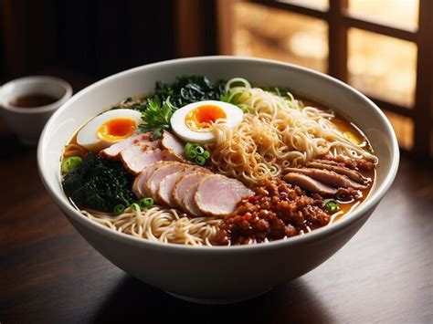  Hakata Ramen: Een Explosie van Umami-Rijke Soep en Perfect Gegaarde Noodles!